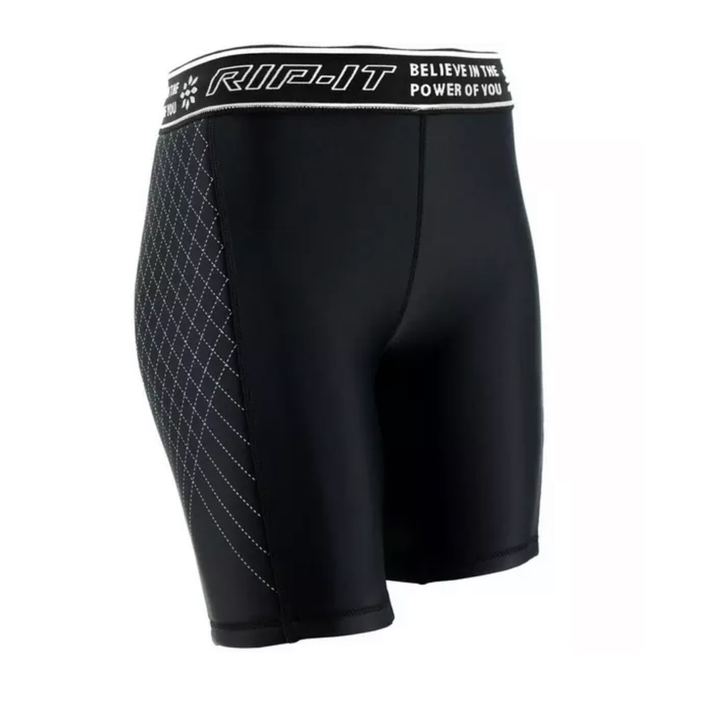 (M) Rip-It Women’s Black Sliding Shorts